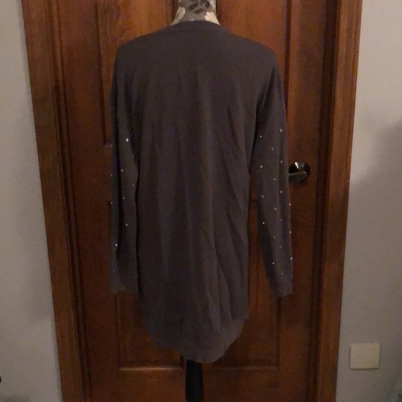 Massimo Fabro Italy 80s sweatshirt dress with studs on arms - Picture 5 of 11